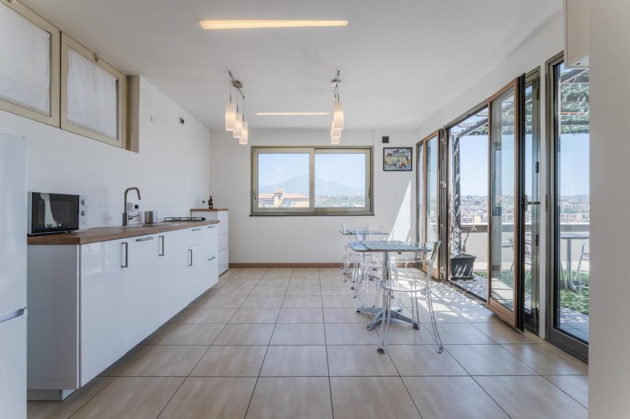 Appartamento Etna View Superior Flat With Terrace And Jacuzzi Aeroporto di Catania Fontana Rossa Esterno foto